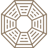 Logo Feng Shui sur fond transparent.